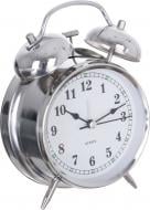 Будильник Alert (XYX 10850S) 11,7х17х5,6 см серебряный Будильник Alert (XYX 10850S) 11,7х17х5,6 см серебряный