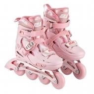Роликовые коньки Miqilong Lumi LSW-HA36-PINK р. 36-39 розовый