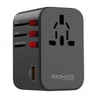 Мережевий адаптер Promate TripMate-GaN65 black (tripmate-gan65.black)