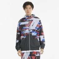 Ветровка мужская демисезонная Puma BMW MMS Street AOP Jacket 59948101 р.XL черная