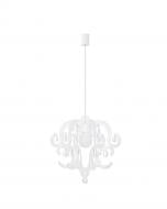 Люстра подвесная Nowodvorski Katerina 1x60 Вт E27 белый 5208