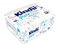 Ватні палички Kindii Pure 60 шт. (квадратна)