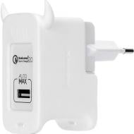 Сетевое зарядное устройство MOMAX U.Bull QC 2.0 USB Charger EU White (UM1SEUW)