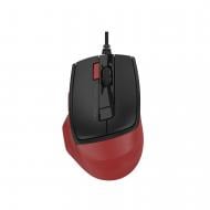 Мишка A4Tech миша, гарантійний талон black/red (FM45S Air)