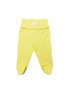 Ползунки для девочек Smil 107614 р.80 светло-желтый 107614