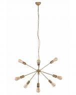 Люстра подвесная Nowodvorski Rod 9x60 Вт E27 золото 9130