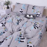 Наволочка Ranforce Elite 17-0504 Panda is gray 40x40 см мульти MirSon