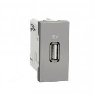 Розетка USB Schneider Electric Unica New алюминий NU342830 Розетка USB Schneider Electric Unica New алюминий NU342830