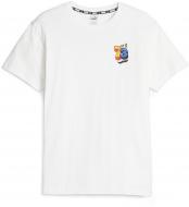 Футболка Puma TRASH TALK SS TEE 2 62207201 р.2XL белый