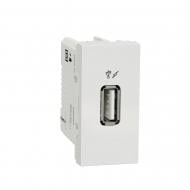Розетка USB Schneider Electric Unica New белый NU342818 Розетка USB Schneider Electric Unica New белый NU342818