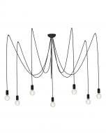 Люстра подвесная Nowodvorski Spider 7x60 Вт E27 черный 6785