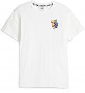 Футболка Puma TRASH TALK SS TEE 2 62207201 р.XL белый