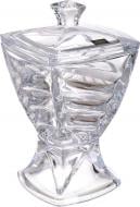 Ваза Bohemia на ножке Facet стеклянная прозрачная 24,5 см 24,5 см FACET 5K931/1/99U83/245 footed