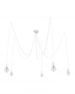 Люстра подвесная Nowodvorski Spider 5x60 Вт E27 белый 9744