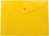 Папка-конверт А4 на кнопке желтая Buromax BM.3926-11