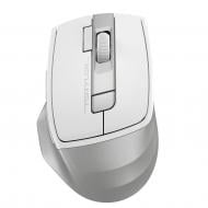 Мышка A4Tech бесшумная, BT+RF (Combo), 2000DPI silver/white (FB45CS Air)