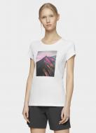 Футболка 4F D4L20-TSD151-10S р.XL белый