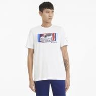 Футболка Puma BMW MMS Car Graphic Tee 59952702 р.L белый