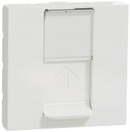 Розетка компьютерная Schneider Electric Unica New RJ45 5-STP 2 модуля белый NU341318 Розетка компьютерная Schneider Electric Unica New RJ45 5-STP 2 модуля белый NU341318