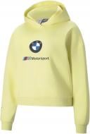 Джемпер Puma BMW MMS Wmn ESS Hoodie 59953905 р. XS желтый