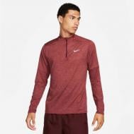 Джемпер Nike M NK DF ELMNT TOP HZ DD4756-681 р.XL бордовий