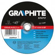 Круг відрізний GRAPHITE 27 A24-S-BF 230 x 6,4 x 22,2 мм 57H717