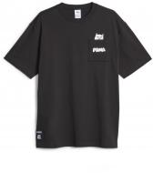 Футболка Puma PUMA X RIPNDIP POCKET TEE 62219501 р.M черный