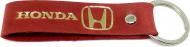 Брелок шкіряний TERRAPLUS Стрічка Honda червоний із золотим тисненням