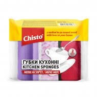 Губка для кухні Chisto MINI Асорті 3 шт.