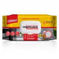 Серветка волога універсальна Chisto для прибирання 54 шт./уп. біла