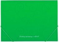 Папка пластиковая А4 на резинках Barocco салатовая Buromax BM.3914-15