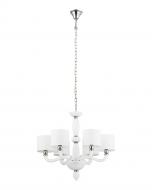 Люстра подвесная Nowodvorski Newport 6x40 Вт E14 белый 8156