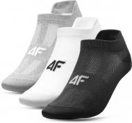 Носки 4F NOSD4-SOD213-27M+10S+20S р.39-42 черный/белый/серый 3 шт.