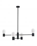 Люстра подвесная Nowodvorski Radius 4x60 Вт E27 черный 7931