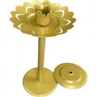 Подсвечник-трансформер 6 в 1 №1 18 см золотой