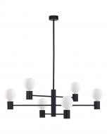 Люстра подвесная Nowodvorski Radius 6x60 Вт E27 черный 7932