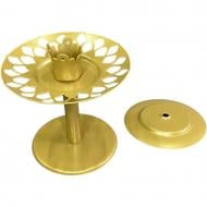 Подсвечник-трансформер 6 в 1 №4 14 см золотой