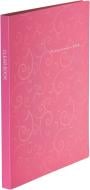 Папка з файлами пластикова 20 шт А4 BAROCCO рожевий Buromax BM.3607-10