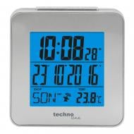 Годинник настільний WT268 Silver Technoline