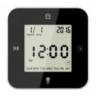 Годинник настільний WT344 Black/Silver Technoline