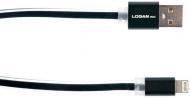 Кабель Logan USB – Apple Lightning 1 м черный (EL118-010BK)