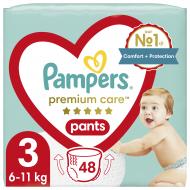 Підгузки-трусики Pampers Premium Care 3 6-11 кг 48 шт.