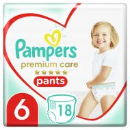 Підгузки-трусики Pampers Premium Care 6 15+ кг 18 шт.