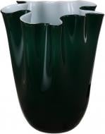 Ваза стеклянная Wrzesniak Glassworks Maestro 31 см зеленая 17-11044A