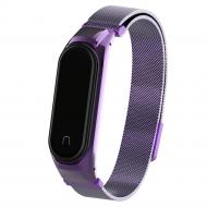 Ремешок для фитнес-браслета Armorstandart Milanese Magnetic Band 4303 для Xiaomi Mi Band 4/3 Purple (ARM55922) 55922