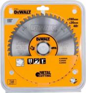 Пильный диск DeWalt Metal Cutting 190x30x1,6 Z48 DT1912