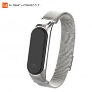 Ремешок для фитнес-браслета Armorstandart Milanese Magnetic Band 4303 для Xiaomi Mi Band 4/3 Silver (ARM55539) 55539