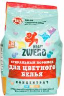 Пральний порошок для машинного та ручного прання Kraft Zwerg для кольорової білизни 1 кг