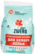 Пральний порошок для машинного та ручного прання Kraft Zwerg для білої білизни 1 кг