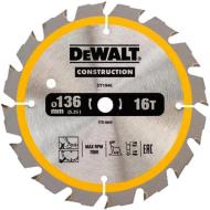 Пильный диск DeWalt Construction 136x30x1,7 Z16 DT1946